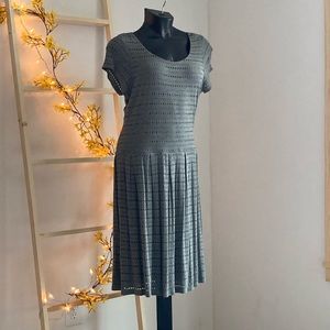 Dress by Relativity, size L, in pewter gray.